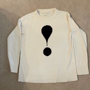 Broome street Kate Spade exclamation point sweater